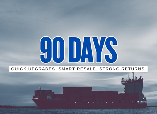 The 90-Day Flip: Fast Turnaround Strategies in the Maritime Resale Market