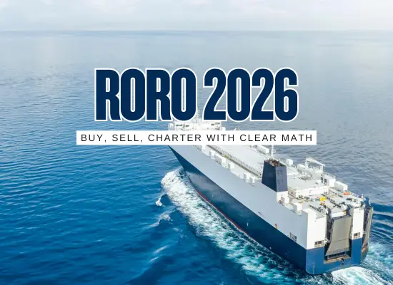 Ro-Ro 2026: Buy, Sell, or Charter?