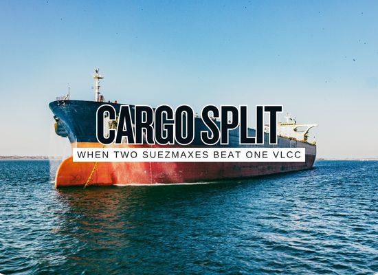$29.5 Million VLCC Voyage: When Splitting Cargo Across Suezmaxes Makes Sense