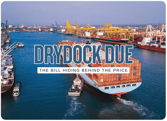 The Hidden Cost of Buying a Ship Near Drydock and Special Survey